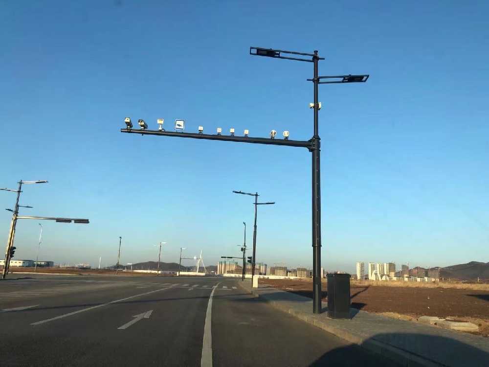 牙克石市黑龙江佳木斯综合路灯杆项目