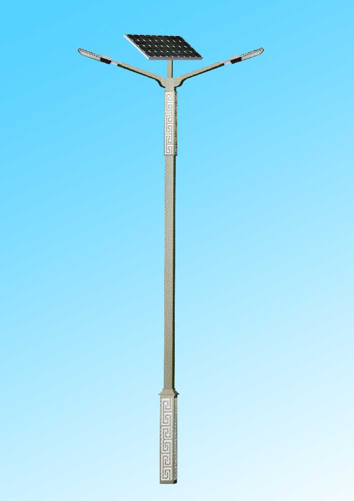 牙克石市市政道路太阳能路灯